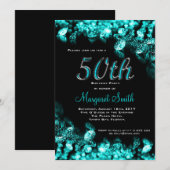Invitation du 50e anniversaire du Turquoise Diamon (Devant / Derrière)