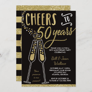 Invitation du 50e anniversaire, Faux Parties scint