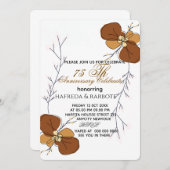 Invitation du 50e anniversaire, Mariage de la verd (Devant / Derrière)