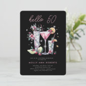 Invitation du 50e anniversaire moderne (Debout devant)