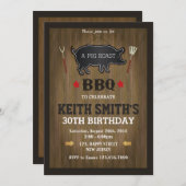 Invitation du 50e anniversaire - n'importe quel âg (Devant / Derrière)