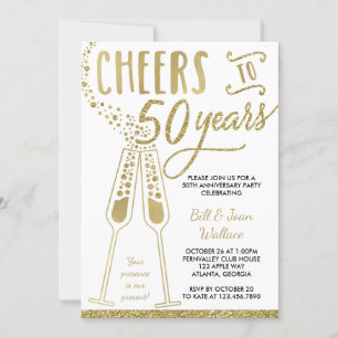 Invitation du 50e anniversaire, Parties scintillan