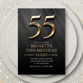 Invitation du 55e anniversaire
