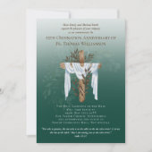 Invitation du 55e anniversaire de l'ordination (Devant)