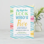 Invitation du 5e anniversaire (Debout devant)