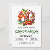 Invitation du 60e anniversaire (Devant)