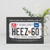 Invitation du 60e anniversaire de Guy Maryland (Debout devant)