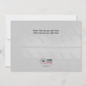 Invitation du 60e anniversaire de Guy Maryland (Dos)