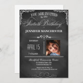 Invitation du 60e anniversaire du groupe de typogr (Devant / Derrière)