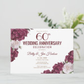 Invitation du 60e anniversaire du Mariage (Debout devant)