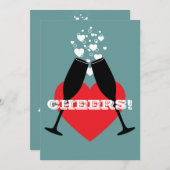 Invitation du 60e anniversaire du Mariage - Bravo! (Devant / Derrière)