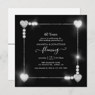 Invitation du 60e anniversaire du Mariage du diama