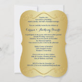 INVITATION du 60e anniversaire IMPRIMÉ RIBBON Fanc (Dos)