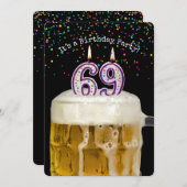 Invitation du 69e anniversaire de la fête des boug (Devant / Derrière)