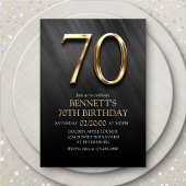 Invitation du 70e anniversaire