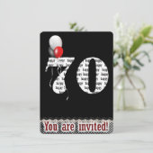 Invitation du 70e anniversaire (Debout devant)