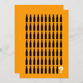 Invitation du 70e anniversaire - Bravo! (Devant / Derrière)