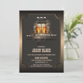 Invitation du 70e anniversaire du BBQ Beers Party (Debout devant)