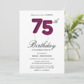 Invitation du 75e anniversaire (Debout devant)