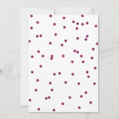 Invitation du 75e anniversaire (Dos)