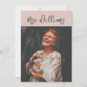 Invitation du 80e anniversaire | Photo 80e anniver (Dos)