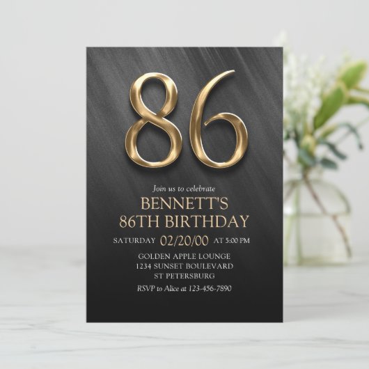 Invitation du 86e anniversaire (Debout devant)