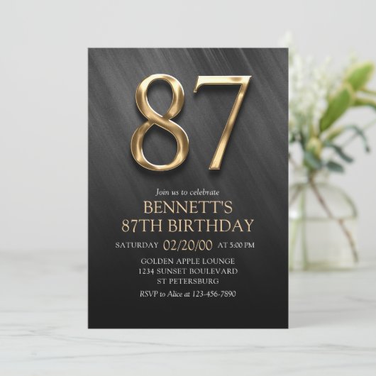 Invitation du 87e anniversaire (Debout devant)