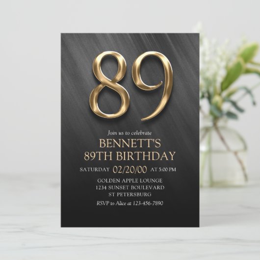 Invitation du 89e anniversaire (Debout devant)