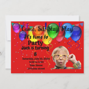 Invitation du Anniversaire de enfant