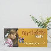 Invitation du Anniversaire de enfant| Mignons papi (Debout devant)