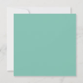 Invitation du Baby shower Bunny (Dos)