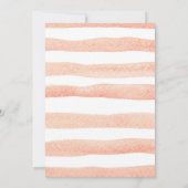 Invitation du Baby shower d'automne de Fox Girl (Dos)