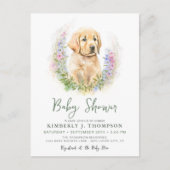 Invitation du Baby shower de Chien Chien Chien Chi (Devant)