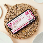 Invitation du Baby shower de la fête du passage d'