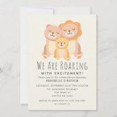 Invitation du Baby shower de l'excitation du vol d (Devant)