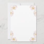 Invitation du Baby shower de Parties scintillant p (Dos)