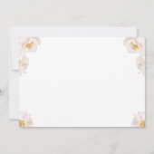 Invitation du Baby shower de Parties scintillant p (Dos)