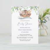 Invitation du Baby shower de verdure de l'Arche de (Debout devant)