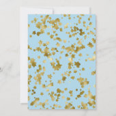 Invitation du Baby shower Little Boo Halloween (Dos)