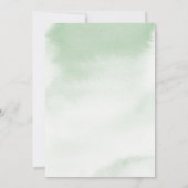 Invitation du Baby shower Little Deer (Dos)