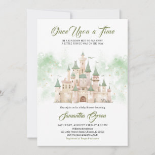 Invitation du Baby shower Little Prince