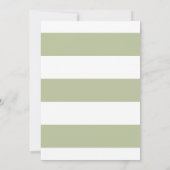 Invitation du Baby shower toscan italien (Dos)