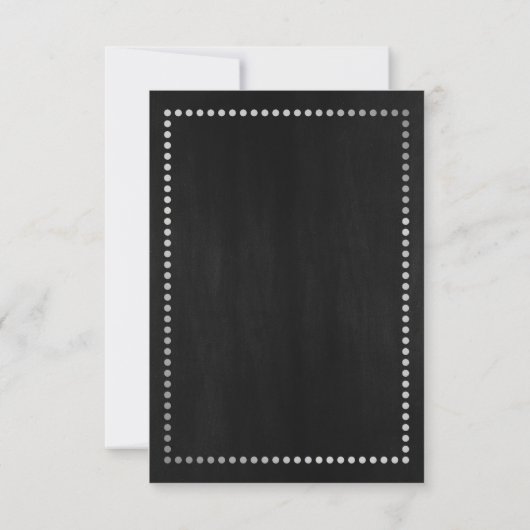 Invitation du baccalauréat en tableau blanc Tuxedo (Dos)
