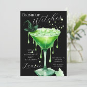 Invitation du Bachelorette Party "Boire des sorciè (Debout devant)