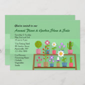 Invitation du banc des fleurs (Devant / Derrière)