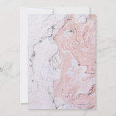 Invitation du baptême de marbre (Dos)