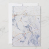 Invitation du baptême de marbre (Dos)