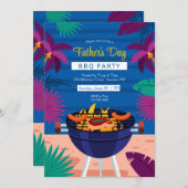 Invitation du barbecue (Devant / Derrière)