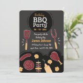 Invitation du barbecue (Debout devant)