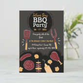 Invitation du barbecue (Debout devant)